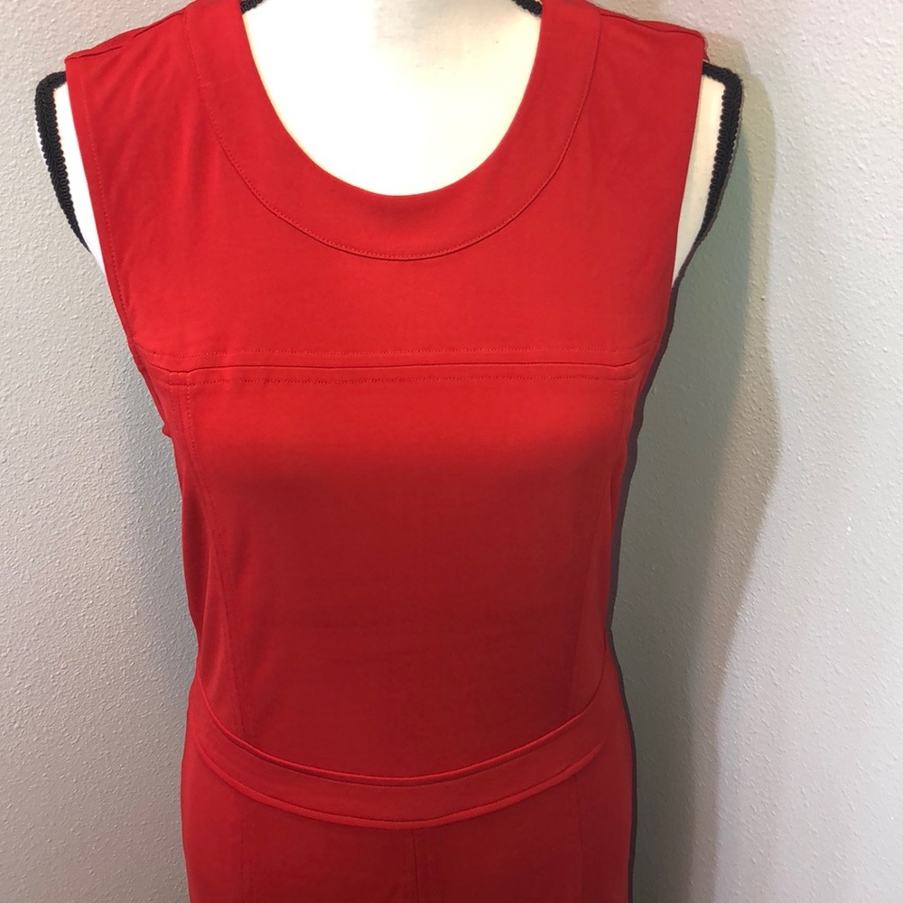 Red Tory Burch dress M 🌹 - Picture 5 of 7